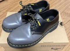 Dr. Martens 1461 3ホール チャコール ブラック UK7 - メルカリ