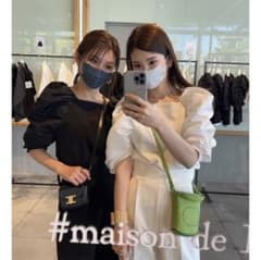 maison de dolce パフスリーブ ブラウスのサムネイル