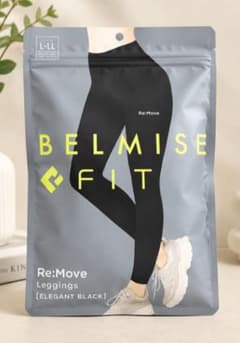 BELMISE FIT Re:Move レギンス エレガントブラック L-LLのサムネイル