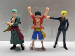 ワンピース フィギュア ゼット クザン ルフィ ３体セット ワンピース フィギュア 3体セット ルフィ ゾロ サンジ - メルカリ
