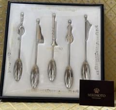 MIKIMOTO 楽器モチーフ スプーンセット - メルカリ