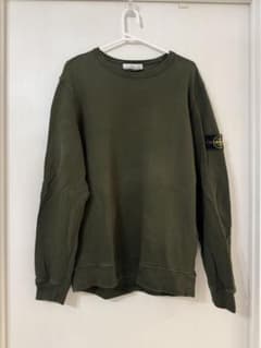 STONE ISLAND クルーネック スウェット カーキのサムネイル
