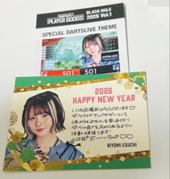 江口梨世美 りよみん ダーツハイブ ブラックホールくじ2026 テーマ