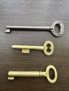 国鉄 ラッチキー 鍵 3本セット アンティーク 鉄道グッズ コレクション