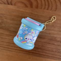 ぷくぷくあわわちゃん ミニチュア コインケースキーホルダーのサムネイル