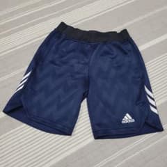 adidas AEROREADY ネイビー ショートパンツ 140のサムネイル