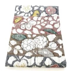 帯4813 ○高級 正絹 真綿紬 松葉仕立て 名古屋帯 辻ヶ花 - メルカリ