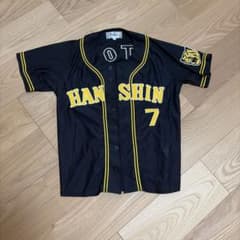 阪神タイガース 糸井嘉男 ユニフォーム ビジター ブラック S - メルカリ