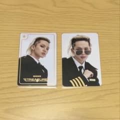 TREASURE ヒョンソク トレカ 2枚セットのサムネイル