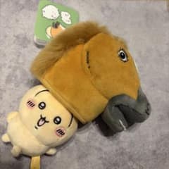 치이카와 말을 입은 토끼 마스코트