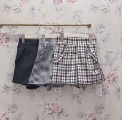 チェックショートパンツのサムネイル