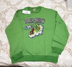 KENZO トラ刺繍 ブラックスウェット Lのサムネイル
