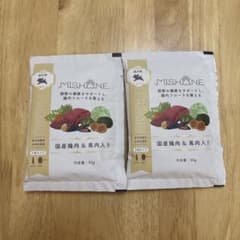 MUSHONE ドッグフード 鶏肉 & 馬肉 50gお試し2袋のサムネイル