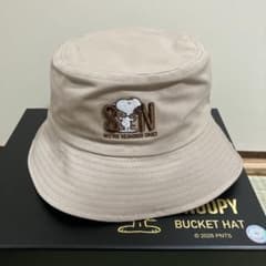 新品　スヌーピー　バケットハット　ベージュのサムネイル