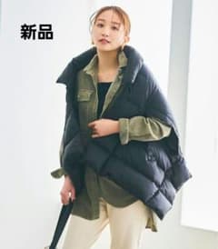 新品 24AW リサイクルポリエステル襟付ダウンストール 新品 24AW リサイクルポリエステル襟付ダウンストール - メルカリ