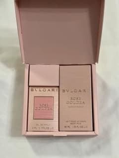 新品】BVLGARI ローズ ゴルデア 香水＆ボディミルク ギフトBOX - メルカリ