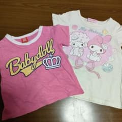 Tシャツ　110 　2枚セット④のサムネイル