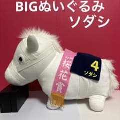 ソダシ サラブレッドコレクションA賞 超BIGぬいぐるみ Amazon.co.jp: サラブレッドコレクション A賞 超BIGぬいぐるみ ソダシ
