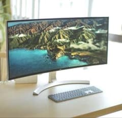 LG 37.5インチ21:9 曲面ウルトラワイドモニター LG 38UC99-W - メルカリ