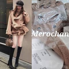 ダーリッチ ドロップショルダージャケットコート キャメル FREE - メルカリ