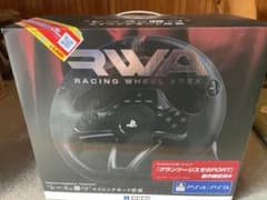 ホリ レーシングホイール　HORI PS4-052 ハンコン 美品のサムネイル