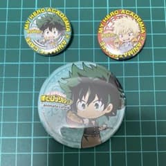 ヒロアカ アニメイト カフェ アニカフェ 限定 缶バッジ 3点セット