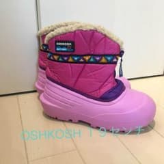 OSHKOSH スノーブーツ 19㎝ 女の子のサムネイル