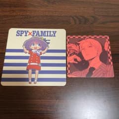 SPY×FAMILY Anya Coaster Lloyd Forger Card
