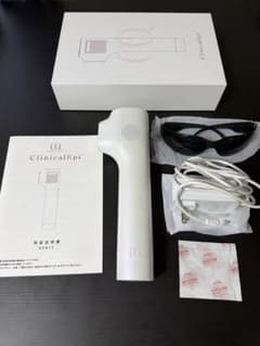美品】クリニカルエピ 光脱毛機 ホワイト ピンク - メルカリ