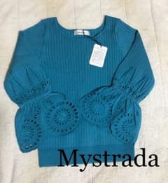 Mystrada♡刺繍リブニットのサムネイル