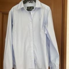 美品　イーストボーイ　水色シャツのサムネイル