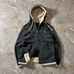 BURVERRY BLACK LABEL 裏ボアダブルジップパーカー アーカイブ - メルカリ