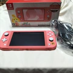 Nintendo Switch Lite どうぶつの森デザイン ピンクのサムネイル