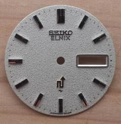 大変珍しいSEIKO ELNIX 腕時計用 文字盤 (ホワイトパール)のサムネイル