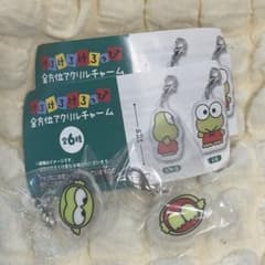 けろけろけろっぴ　全方位アクリルチャーム　上面・底面のサムネイル