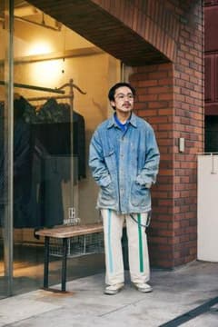 CLASS　60/2 DYED GABADINE NIDOM TROUSERのサムネイル
