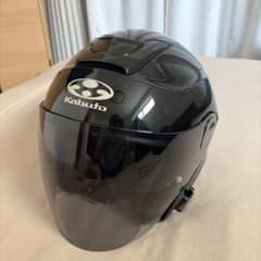 OGK Kabuto ASAGI ジェットヘルメット Mサイズ インカム付き - メルカリ