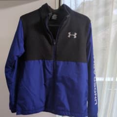 UNDER ARMOUR ジャケット 150 青/黒のサムネイル