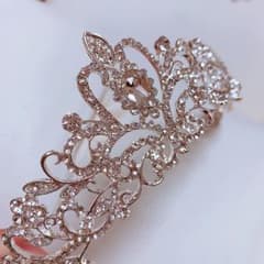 ウェディング♡ティアラ・ネックレス・イヤリング3点セットのサムネイル