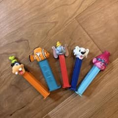 即発送》ペッツ PEZ キャラクター5本セット まとめ売り アメリカン雑貨