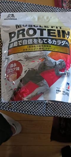 森永製菓 ウイダー マッスルフィットプロテイン ココア味 840gのサムネイル