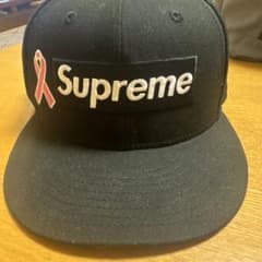 Supreme New Era キャップ ブラックのサムネイル