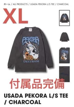vaultroom USADA PEKORA L/S TEE /CHARCOALのサムネイル