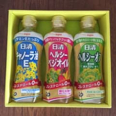 【日清】オイリオ サラダ油 350g 3本のサムネイル