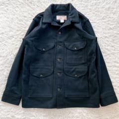 極美品　フィルソン マッキノーウールクルーザージャケットUSA製　ブラック