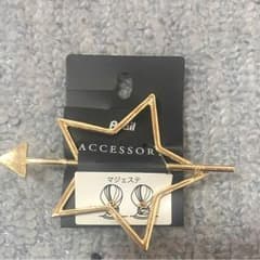 新品❤髪留め＊マジェステ＊星型(ゴールド)のサムネイル