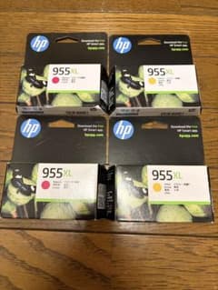 HP 955XL インクカートリッジ マゼンタ イエロー 4個セット 期限内