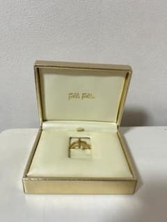 【Folli Follie】フォリフォリ リング／ゴールドカラー／専用BOX付きのサムネイル