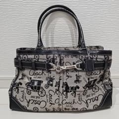 未使用 極美品 希少 COACH トートバッグ ホース&キャリッジ 14445 未使用 極美品 希少 COACH トートバッグ ホース&キャリッジ 14445