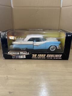 新品　1/18 AmericanMuscle 1956フォードサンライナー限定 新品 1/18 AmericanMuscle 1956フォードサンライナー限定 - メルカリ